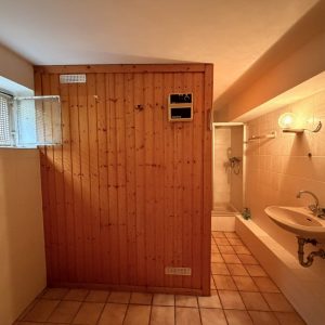 Sauna mit Dusche & WC