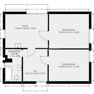 Grundriss Dachgeschoss