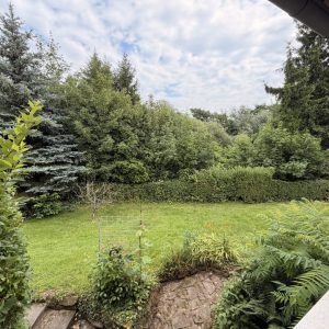 Blick aus dem Wohnzimmer